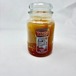 Yankee Candle Café Al Fresco Large Jar Candle 22 oz Single Wick New